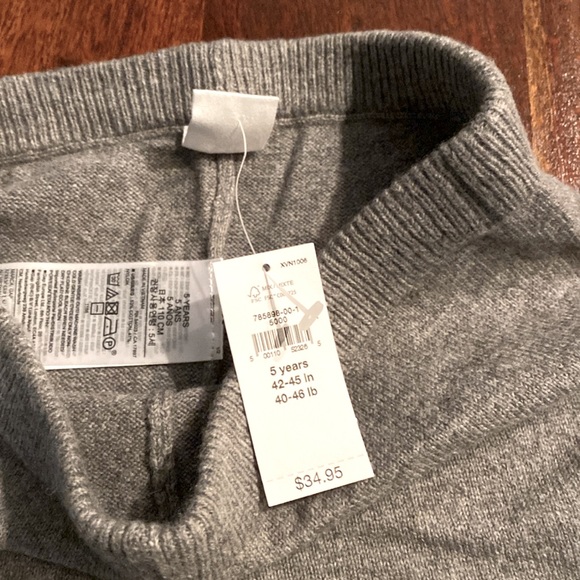 babyGAP sweater pants • heather grey • size 5T • brand new - Picture 3 of 9